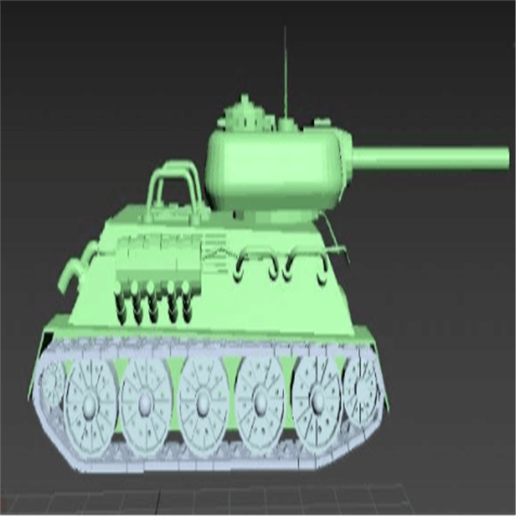 凉州充气军用坦克模型